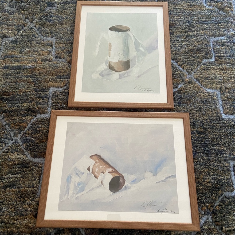 Bathroom Art set of 2